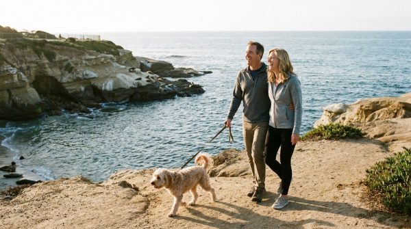 Pacific Ocean view at a pet-friendly La Jolla hotel